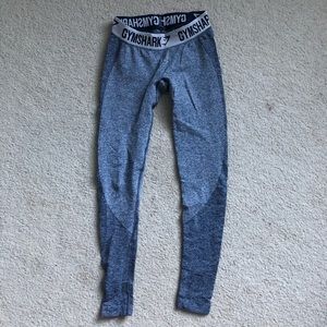 Gymshark Blue Marl Flex Leggings Small